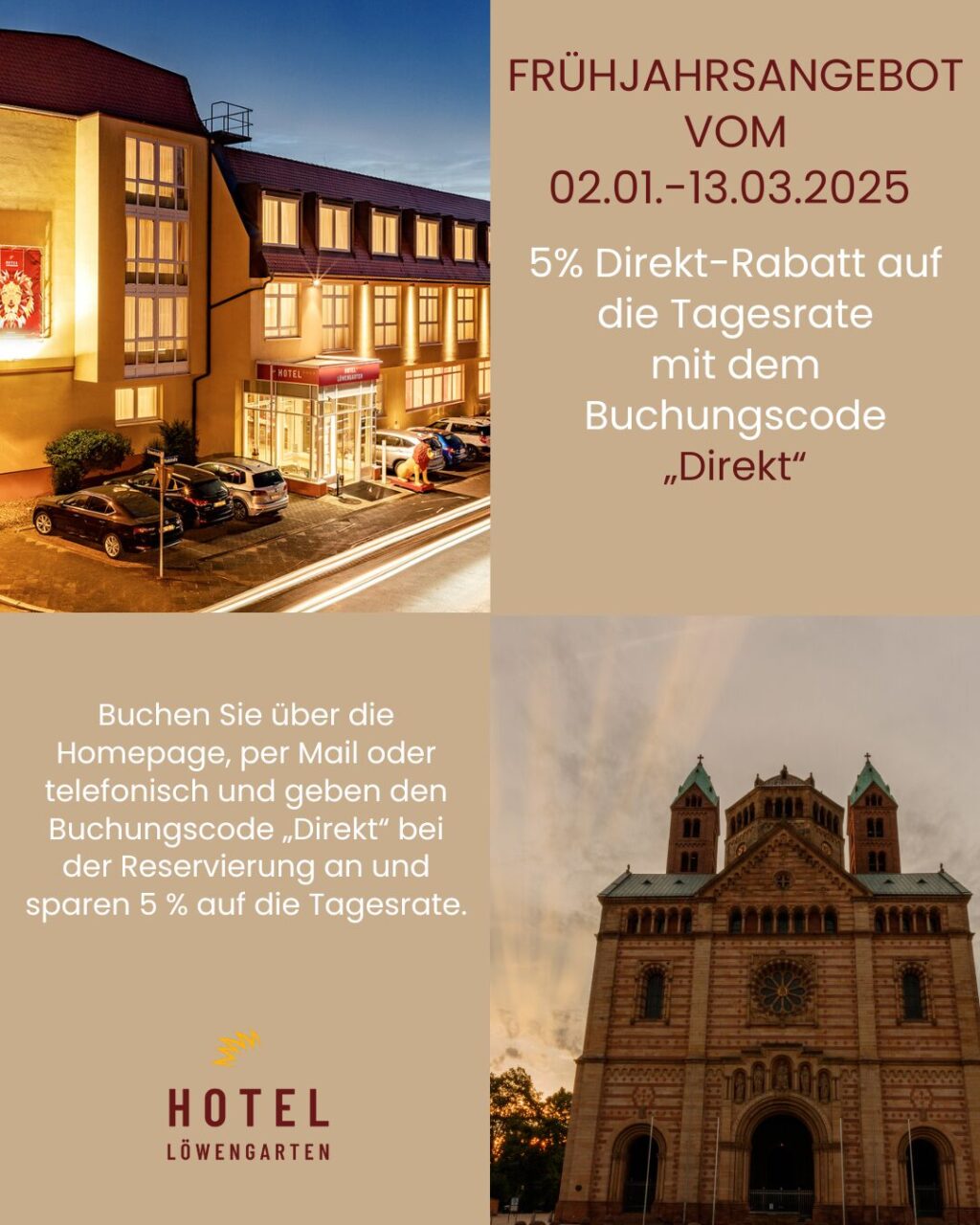 Als Direktbucher profitieren Sie immer!