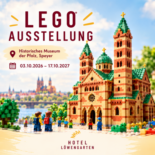 „Spielen. Bauen. Staunen: Das LEGO® Fanabenteuer in Speyer erleben“